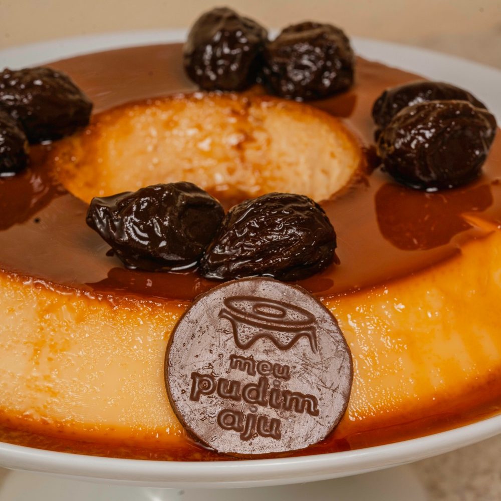 Pudim Adélia Prado do Meu Pudim Aju
