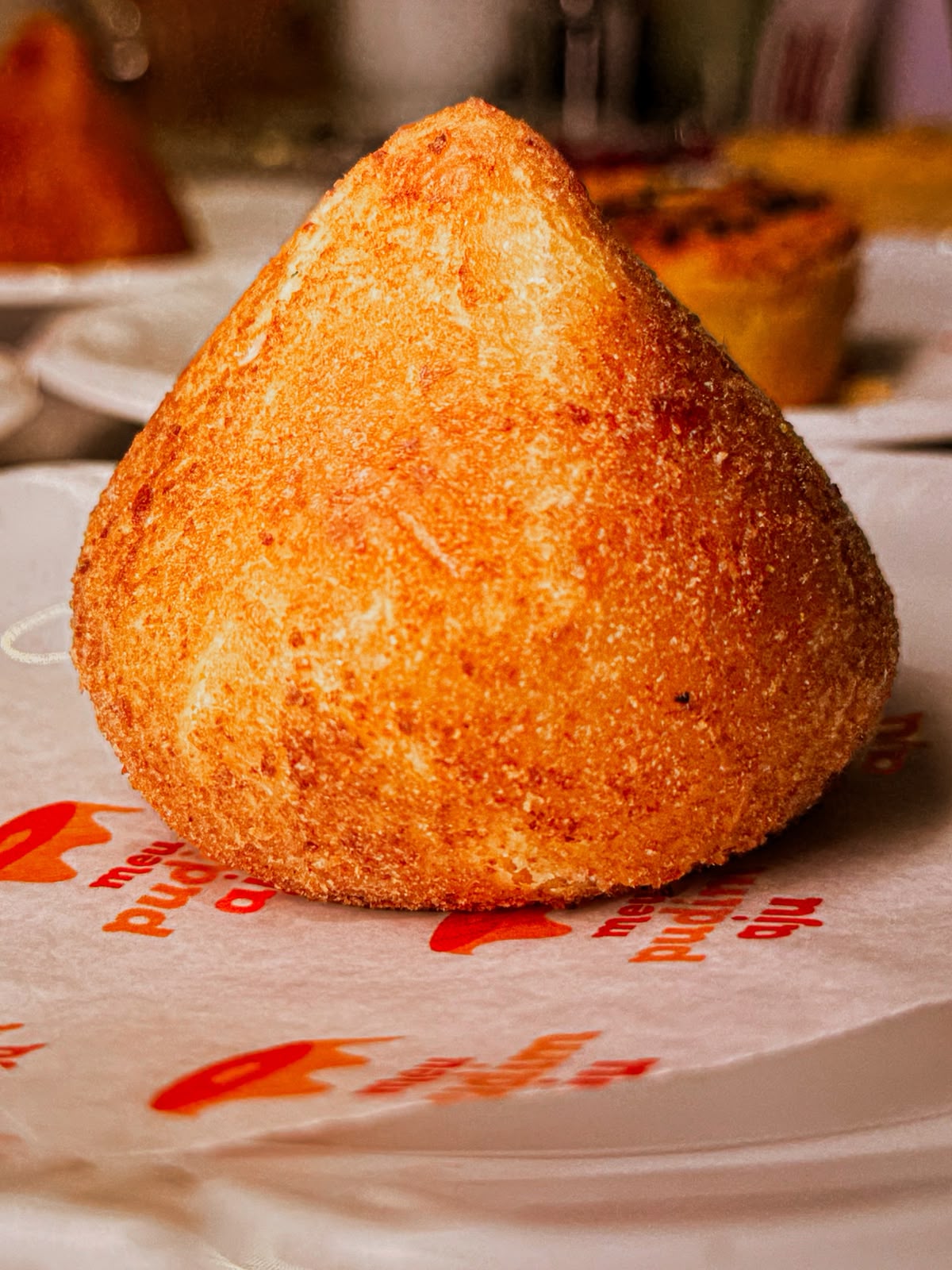 Coxinha de massa de macaxeira do Meu Pudim Aju
